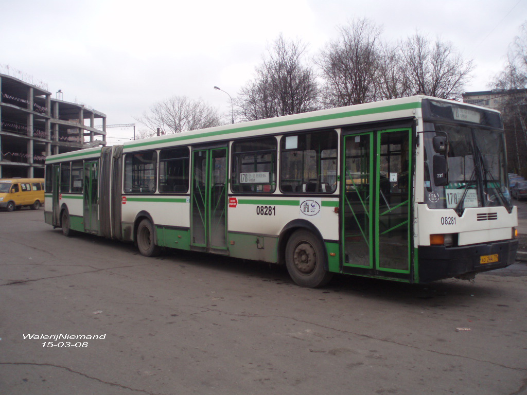 Москва, Ikarus 435.17 № 08281