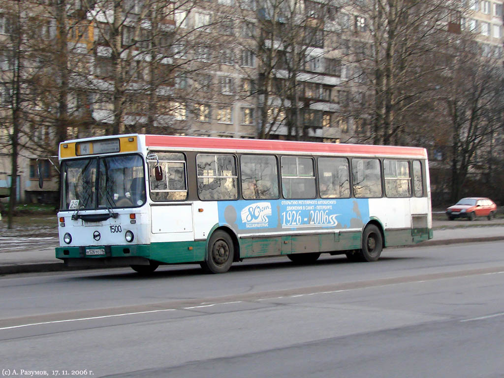 Санкт-Петербург, ЛиАЗ-5256.00 № 1500