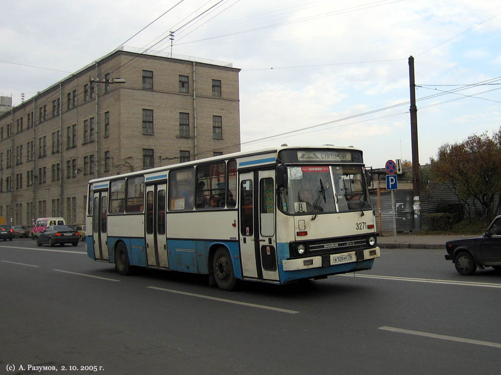 Санкт-Петербург, Ikarus 263.10 № 3271