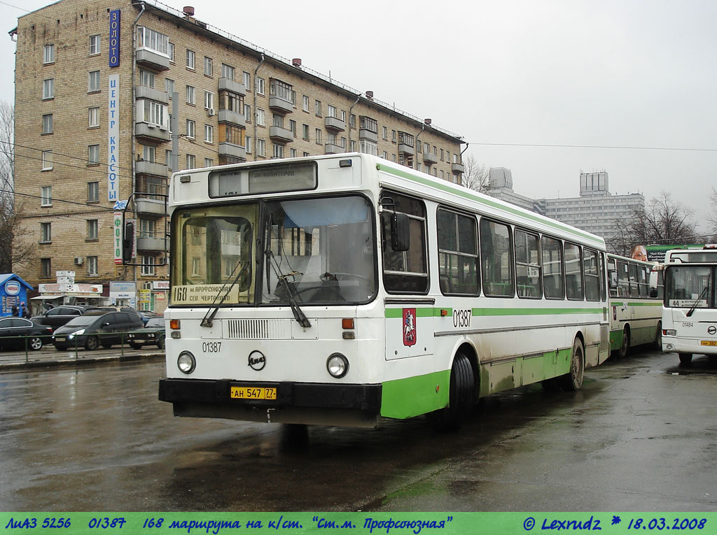 Moskwa, LiAZ-5256.25 Nr 01387