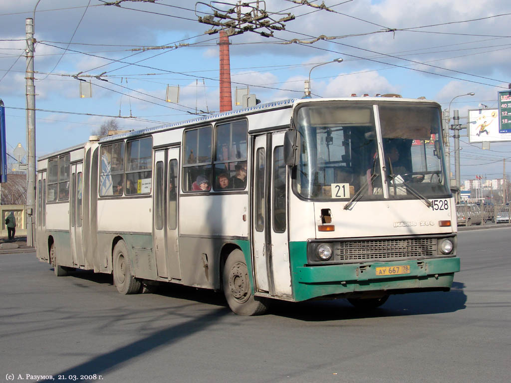 Санкт-Петербург, Ikarus 280.33O № 1528