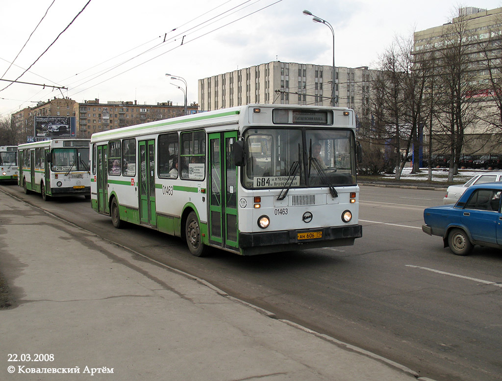 Москва, ЛиАЗ-5256.25 № 01463