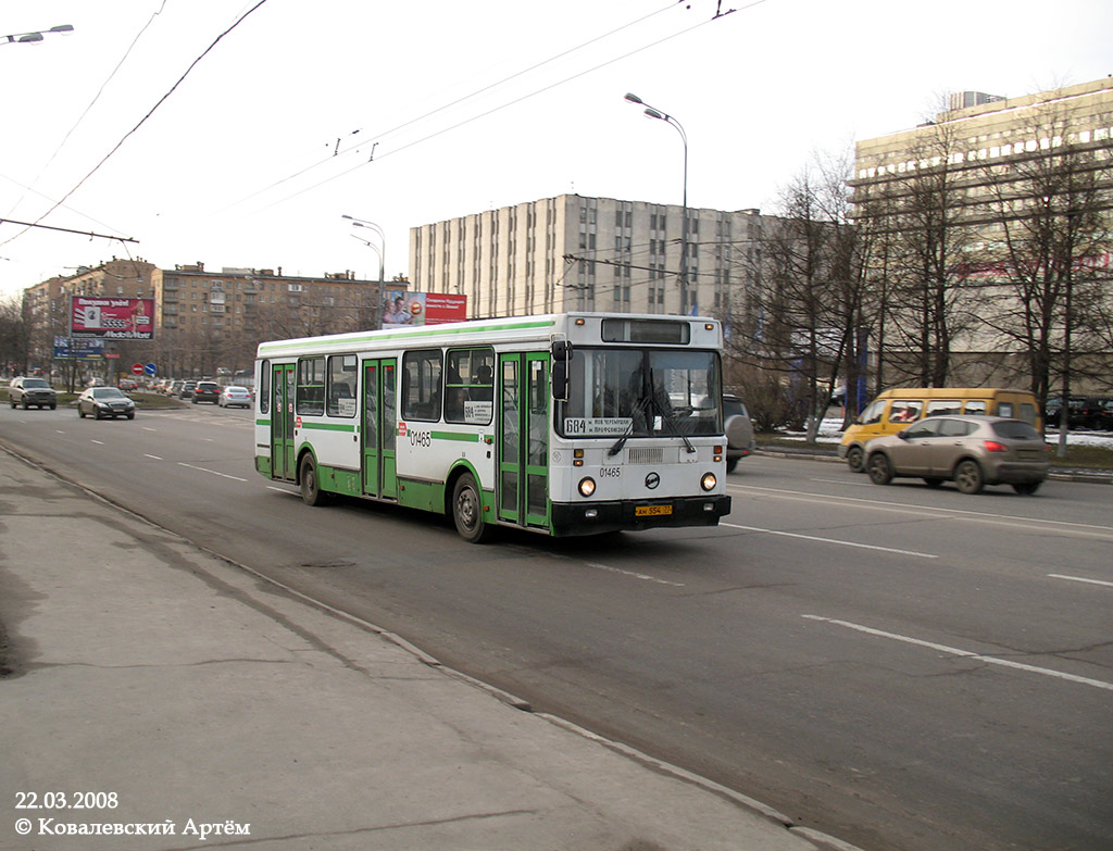 Москва, ЛиАЗ-5256.25 № 01465