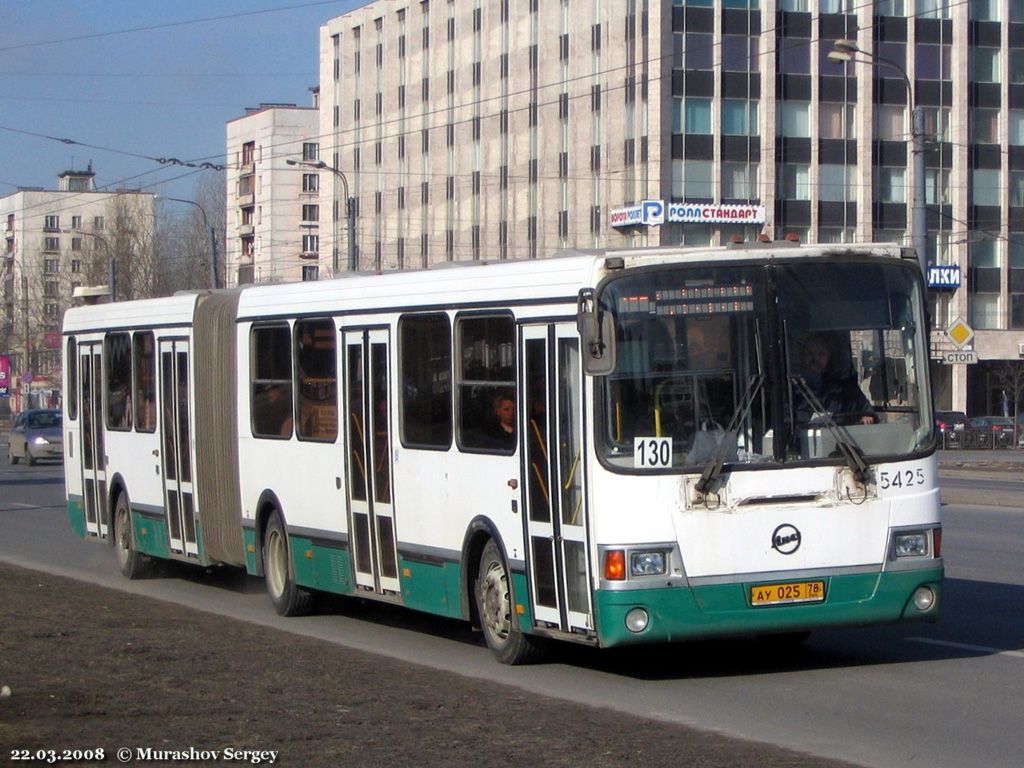 Sankt Petersburg, LiAZ-6212.00 Nr 5425