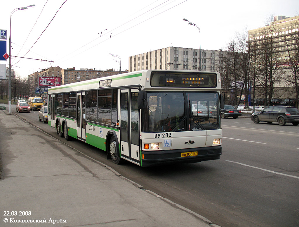 Москва, МАЗ-107.066 № 05202