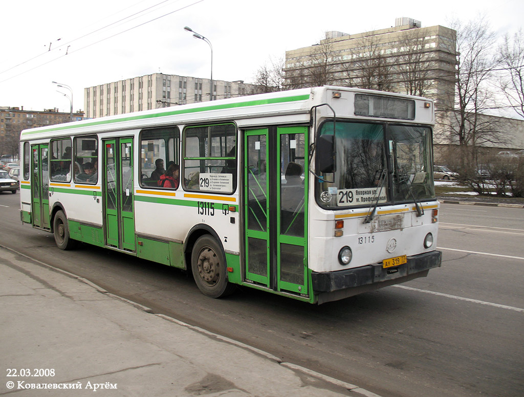 Москва, ЛиАЗ-5256.25 № 13115