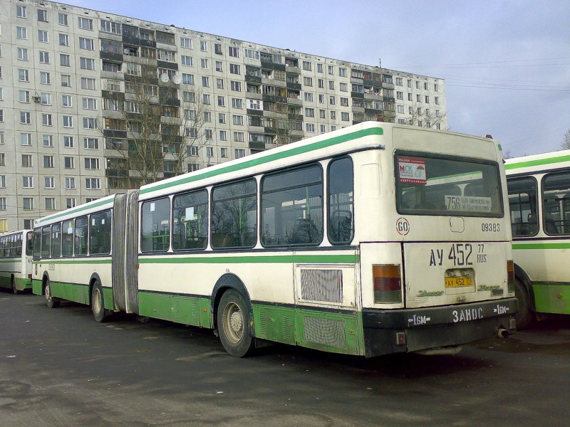 Москва, Ikarus 435.17 № 09383