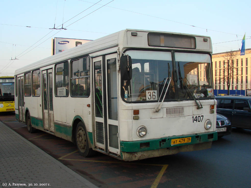 Санкт-Петербург, ЛиАЗ-5256.25 № 1407