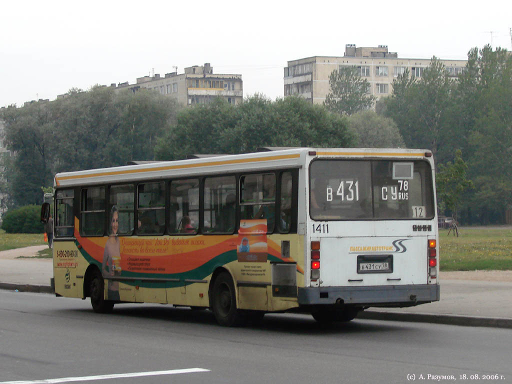 Санкт-Петербург, ЛиАЗ-5256.25 № 1411