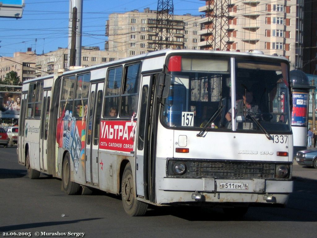 Санкт-Петербург, Ikarus 280.33O № 1337