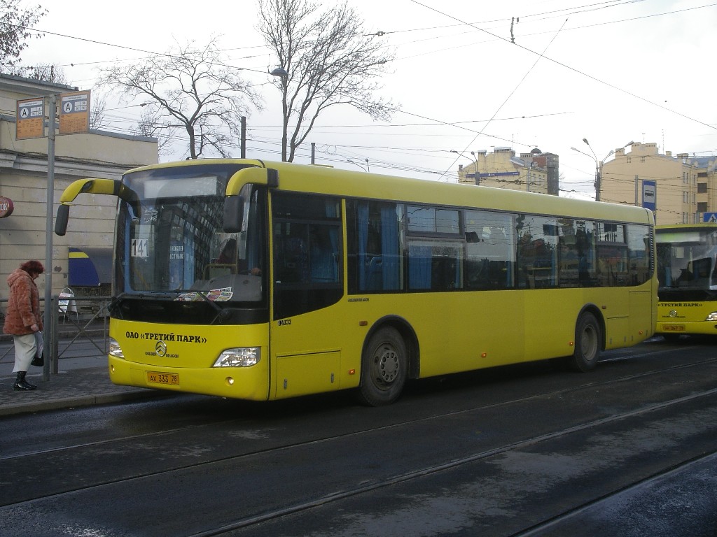 Санкт-Петербург, Golden Dragon XML6112UE № АХ 333 78