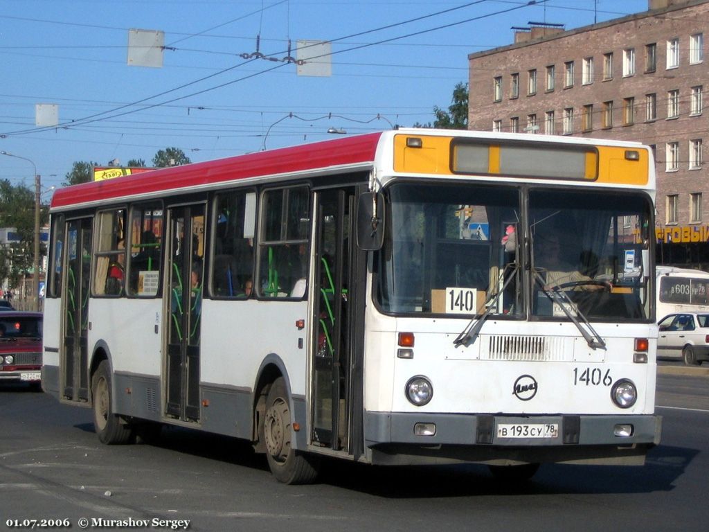 Sankt Peterburgas, LiAZ-5256.25 Nr. 1406