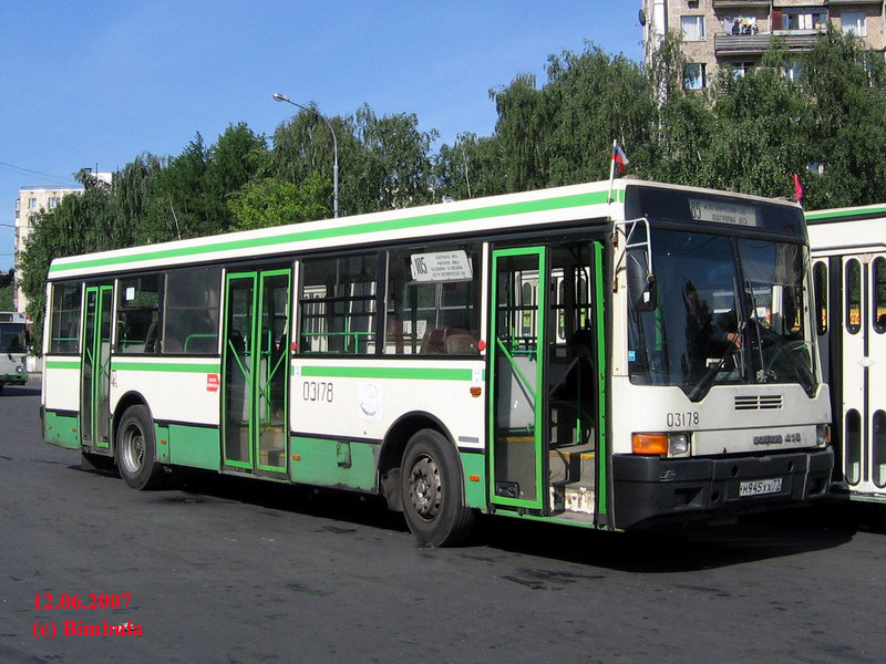 Москва, Ikarus 415.33 № 03178