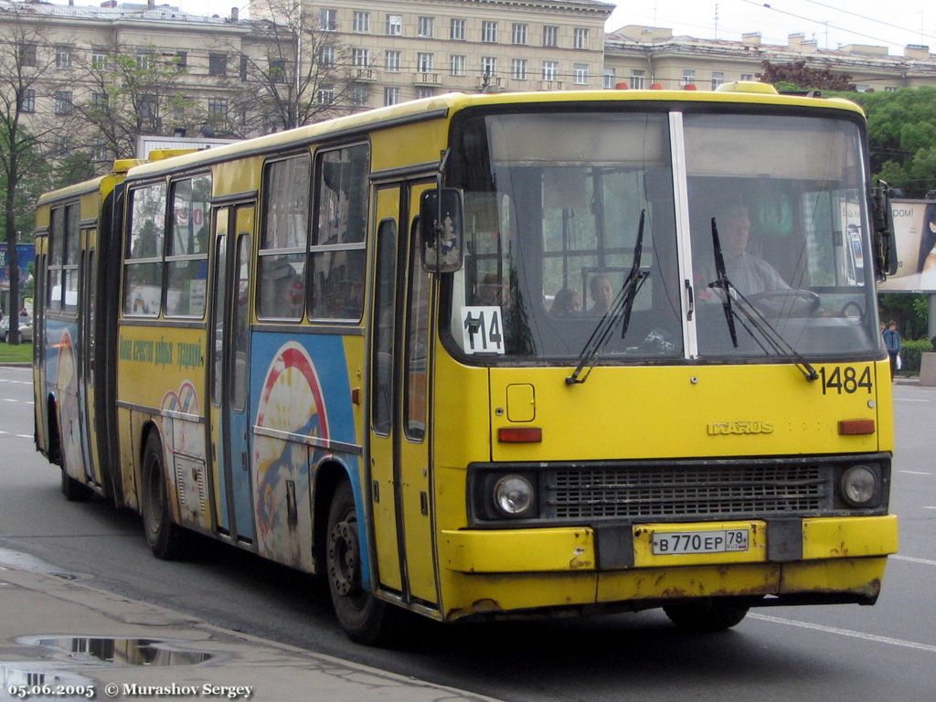 Санкт-Петербург, Ikarus 280.33O № 1484