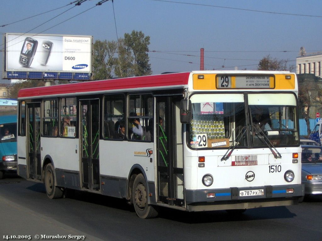 Санкт-Петербург, ЛиАЗ-5256.25 № 1510