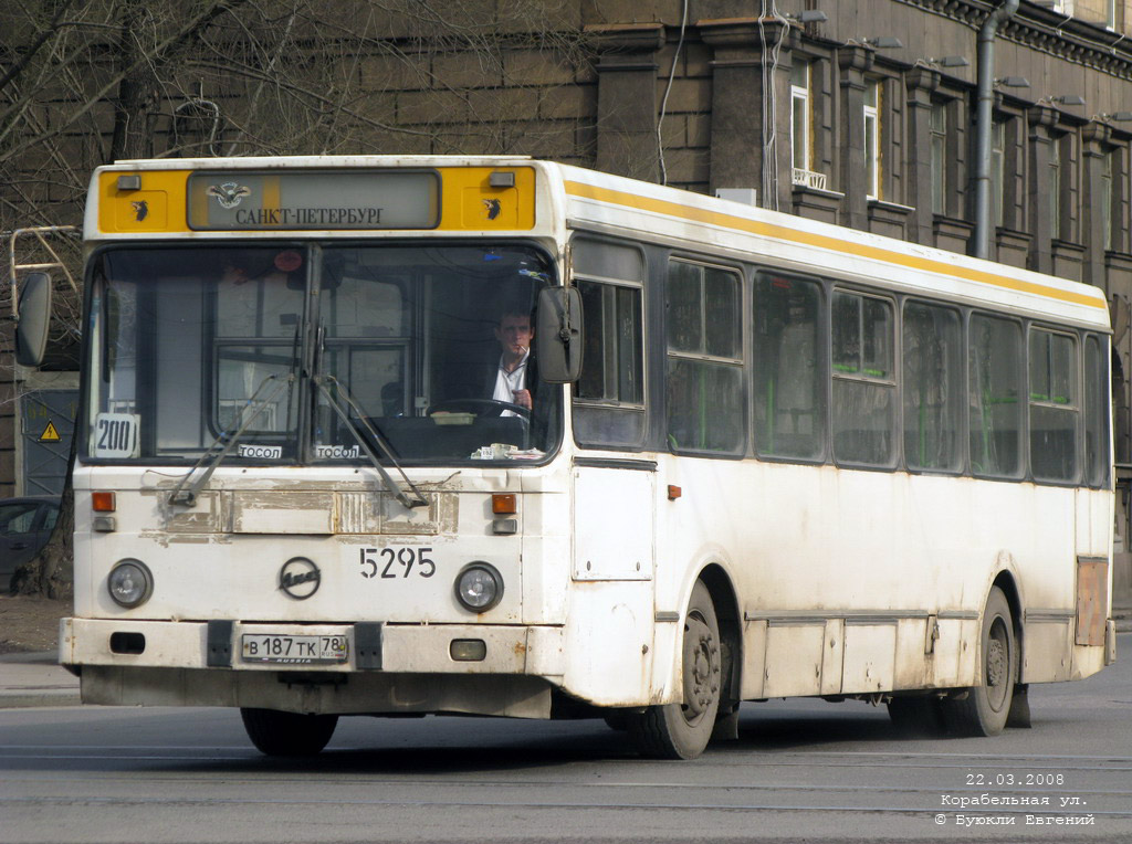 Санкт-Петербург, ЛиАЗ-5256.25 № 5295