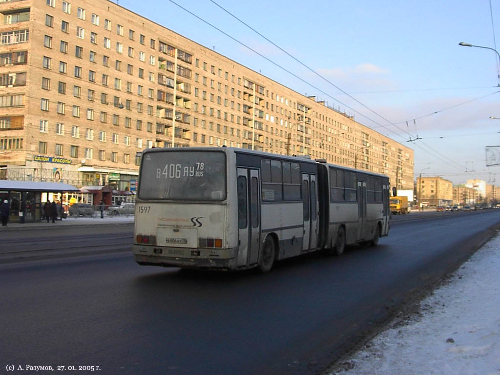 Санкт-Петербург, Ikarus 280.33O № 1597