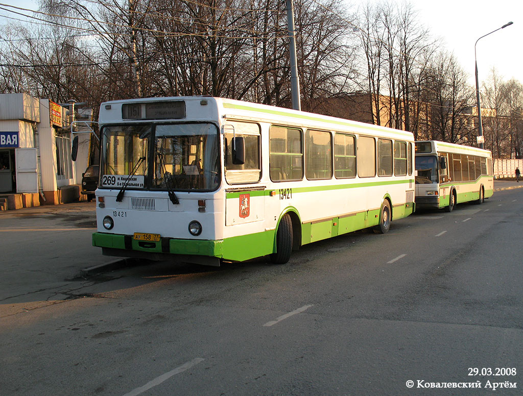 Москва, ЛиАЗ-5256.25 № 13421