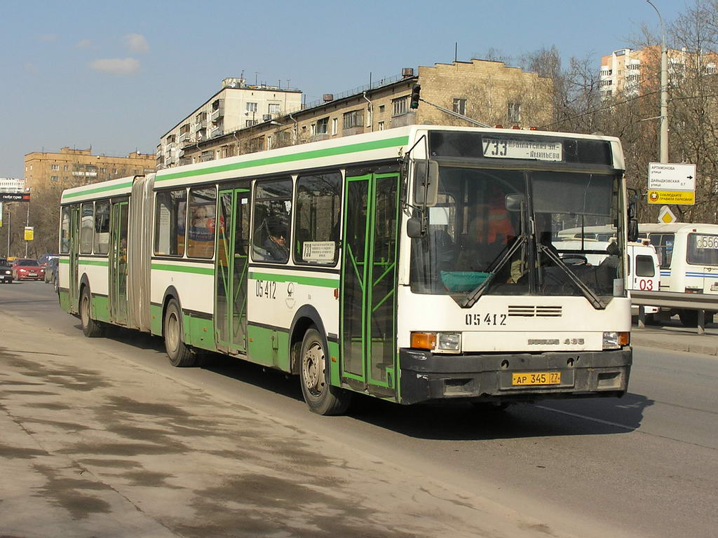 Москва, Ikarus 435.17 № 05412