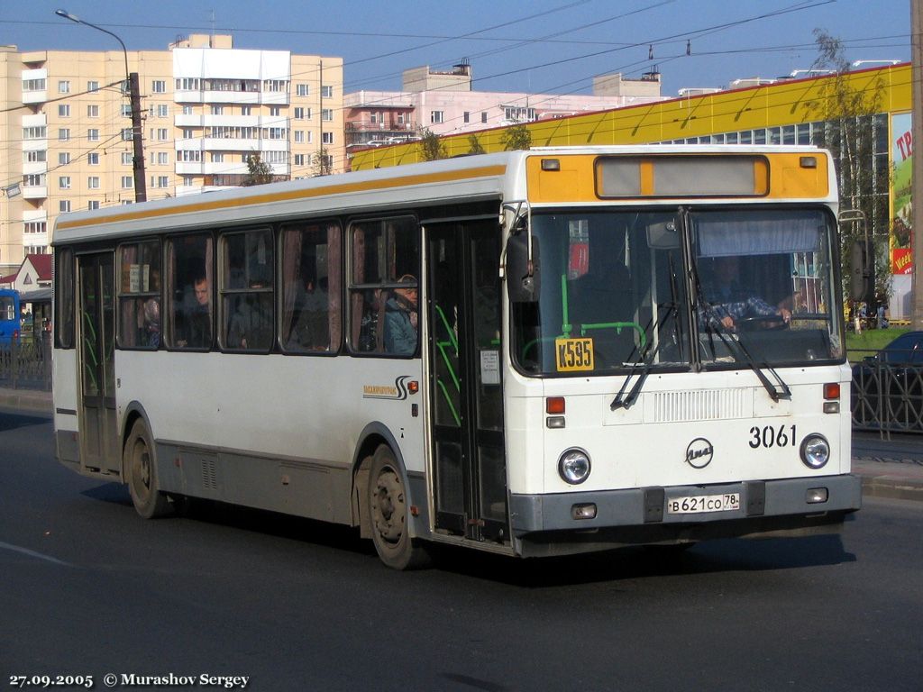 Санкт-Петербург, ЛиАЗ-5256.00-11 № 3061