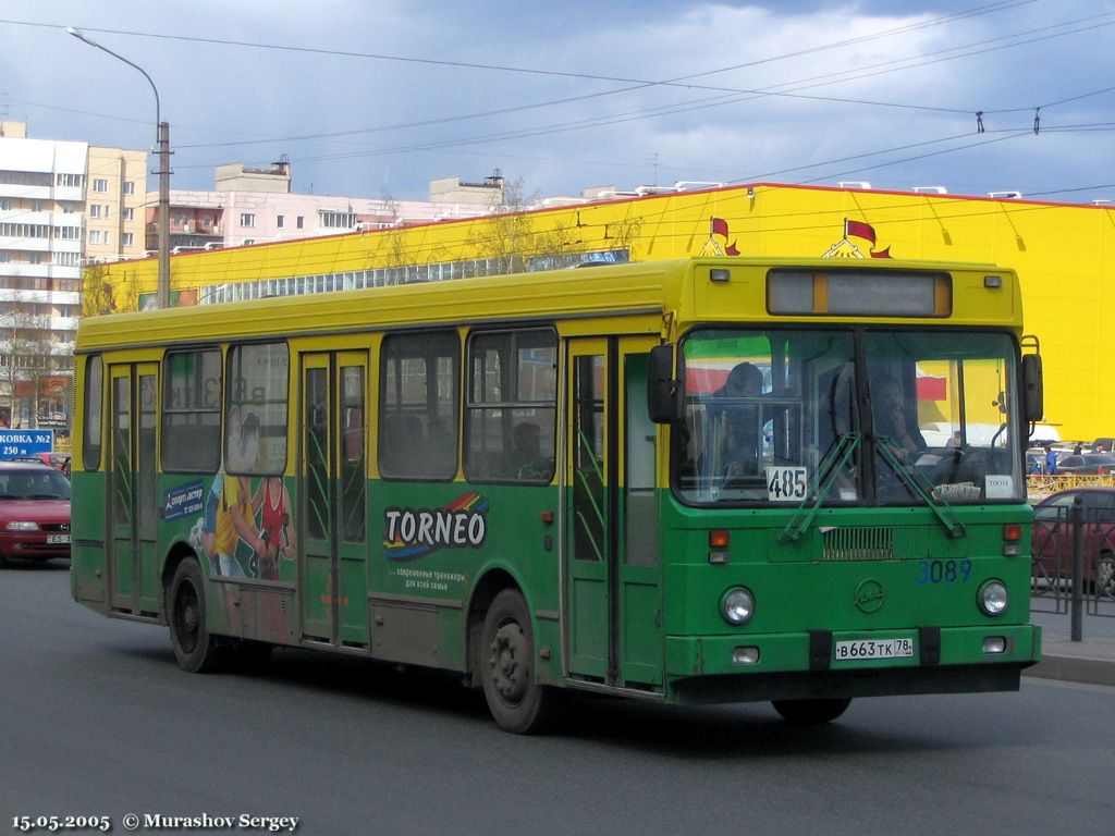 Санкт-Петербург, ЛиАЗ-5256.25 № 3089