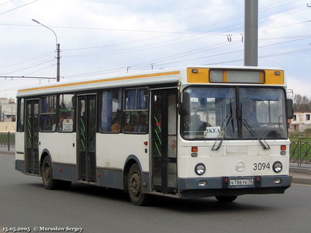 Санкт-Петербург, ЛиАЗ-5256.25 № 3094