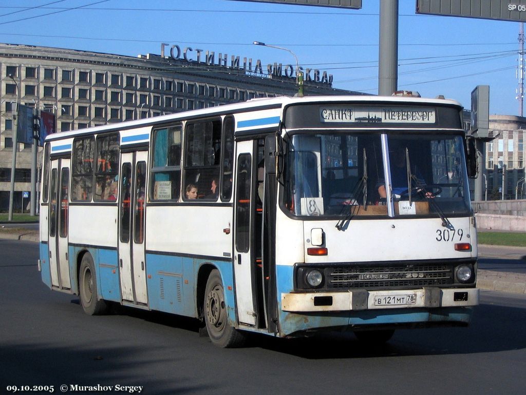 Санкт-Петербург, Ikarus 263.10 № 3079