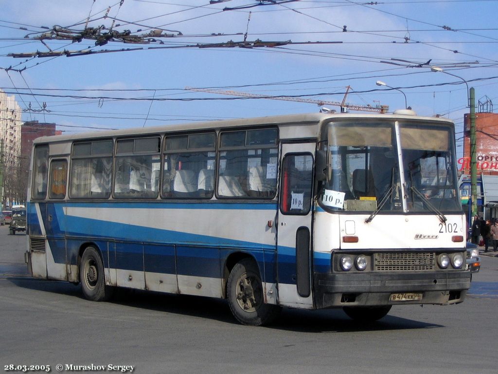 Санкт-Петербург, Ikarus 256.74 № 2102