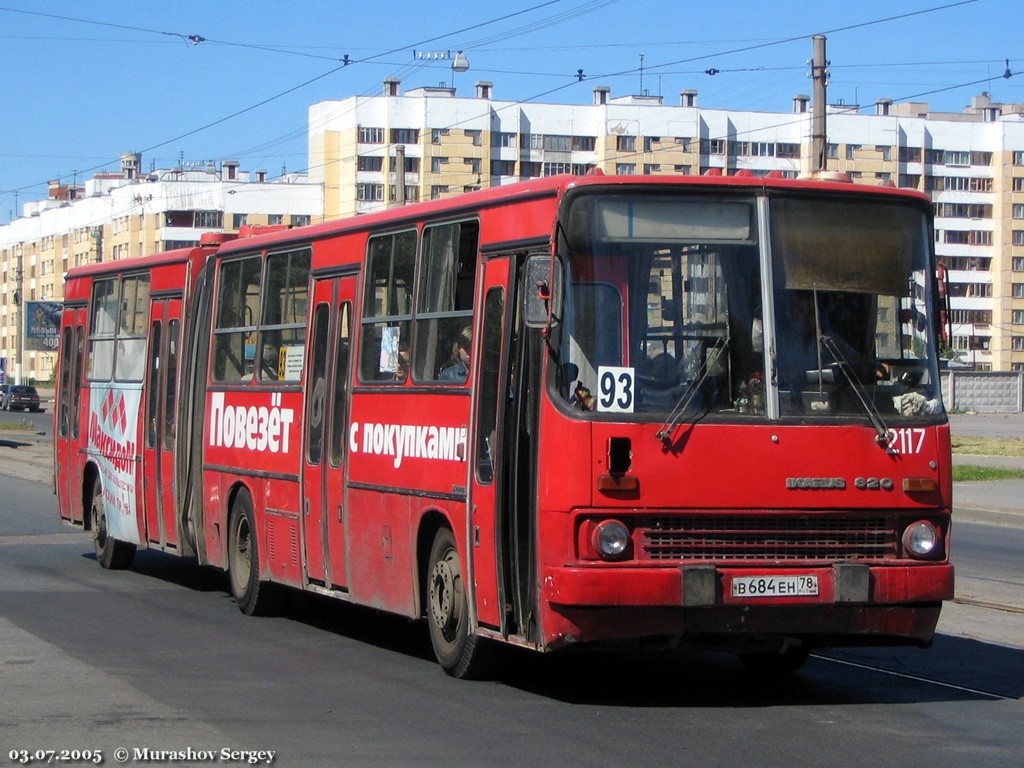 Санкт-Петербург, Ikarus 280.33O № 2117