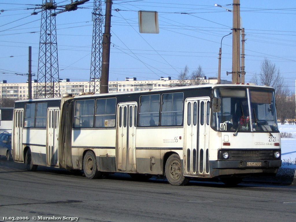 Санкт-Петербург, Ikarus 280.33 № 2121