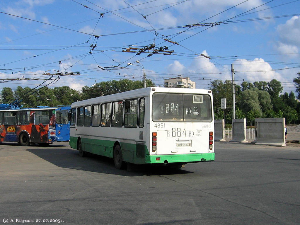 Санкт-Петербург, ЛиАЗ-5256.00 № 4851