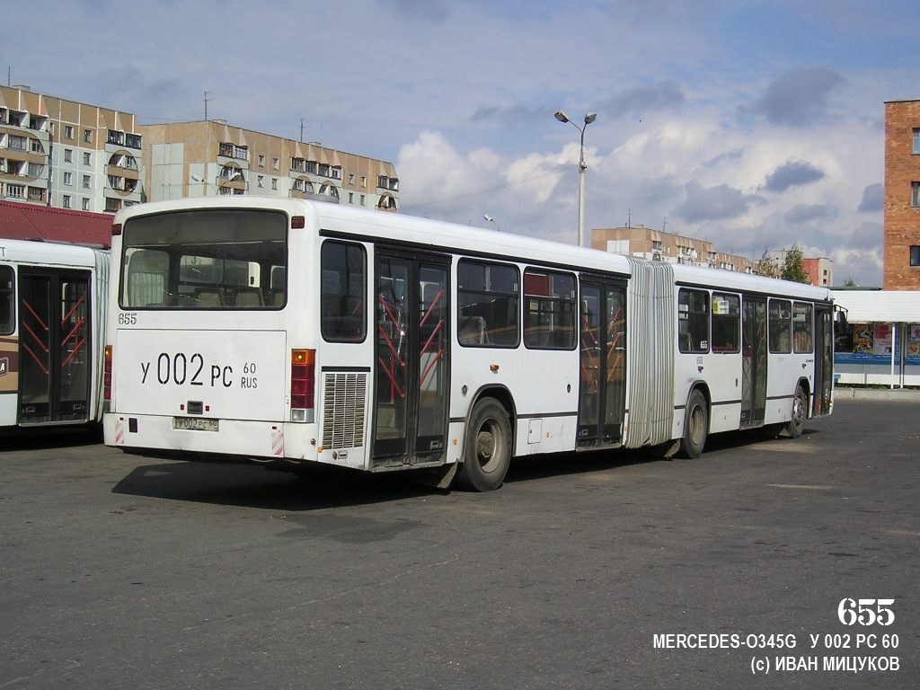 Pskovo sritis, Mercedes-Benz O345G Nr. 655