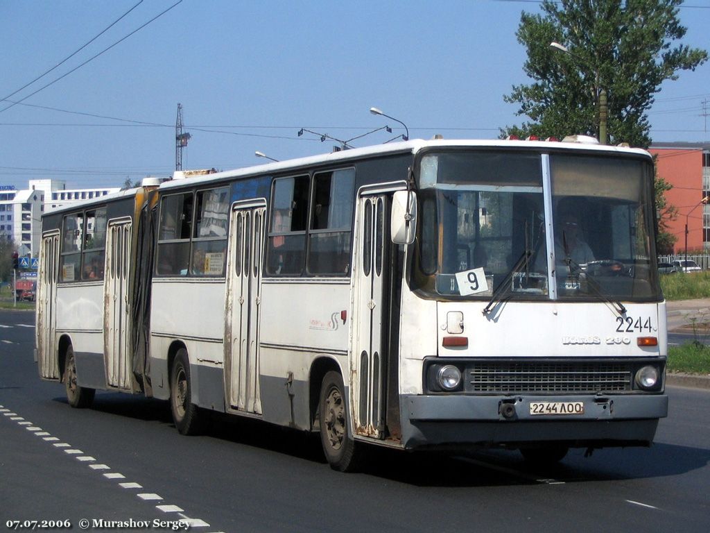 Санкт-Петербург, Ikarus 280.33 № 2244