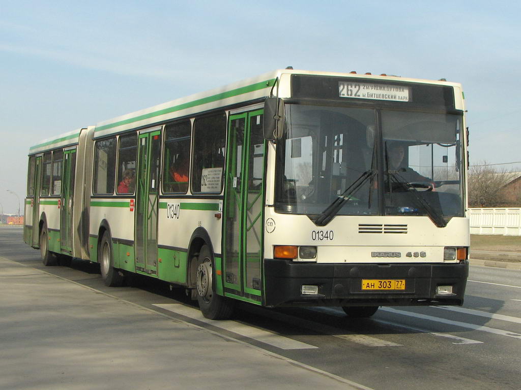 Москва, Ikarus 435.17 № 01340