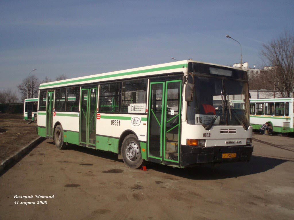 Москва, Ikarus 415.33 № 08331