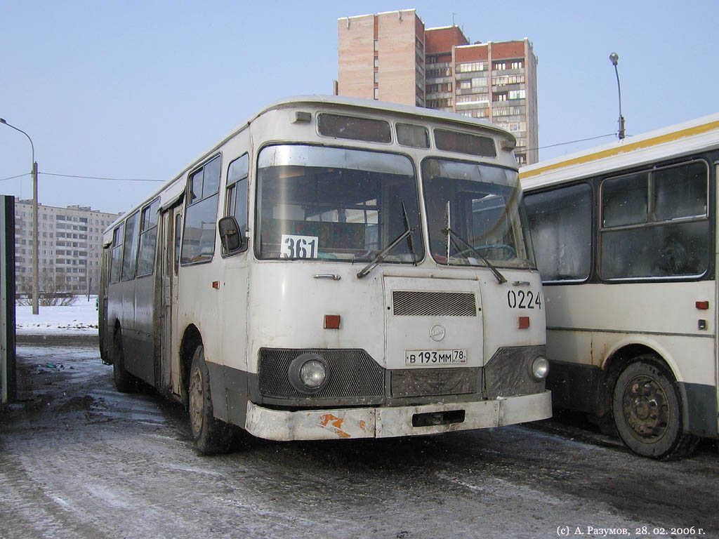 Санкт-Петербург, ЛиАЗ-677М № 0224