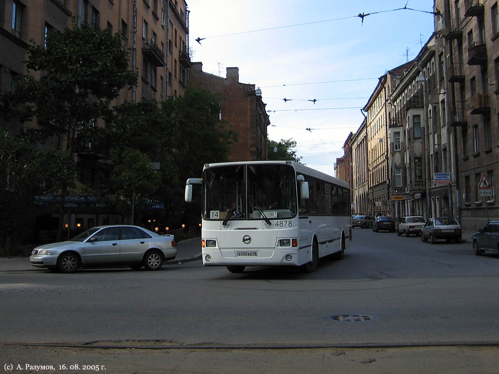 Санкт-Петербург, ЛиАЗ-5256.25 № 4878