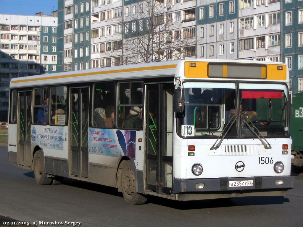 Sankt Petersburg, LiAZ-5256.25 Nr 1506