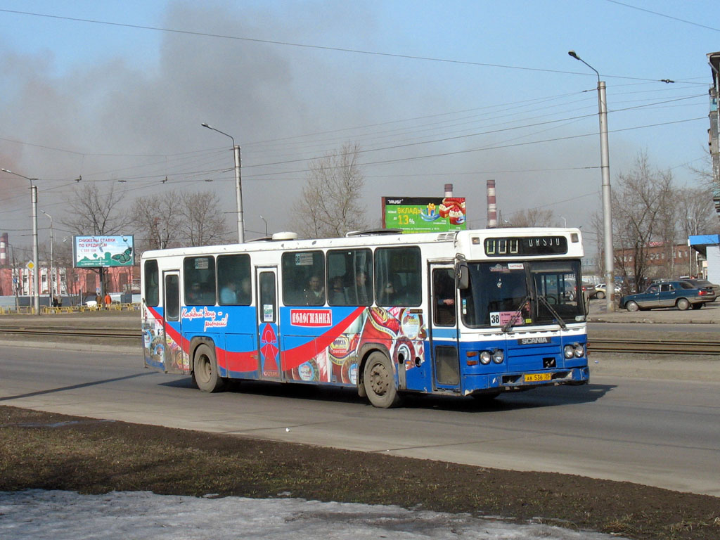 Вологодская область, Scania CN112CLB № АВ 536 35