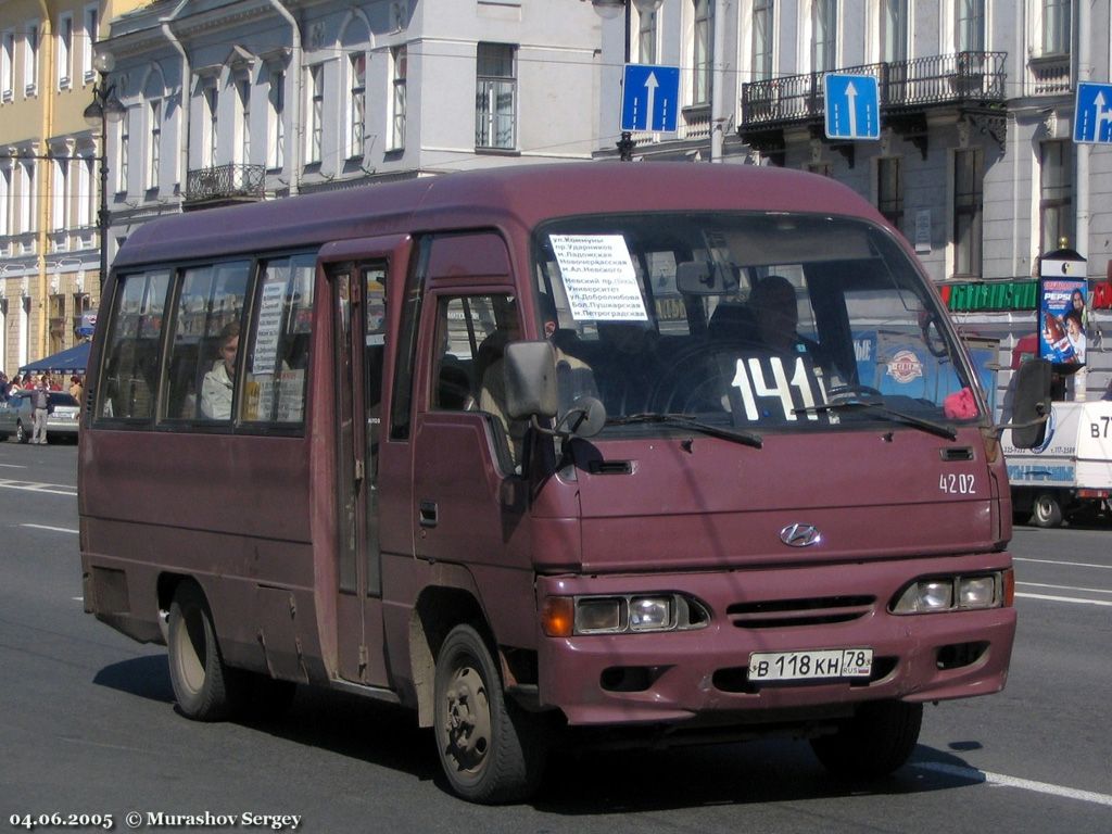 Санкт-Петербург, Hyundai Chorus № 4202