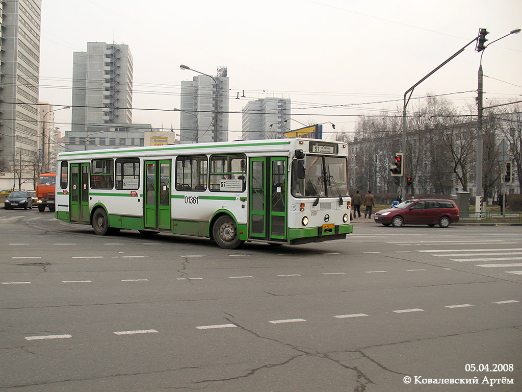 Москва, ЛиАЗ-5256.25 № 01361