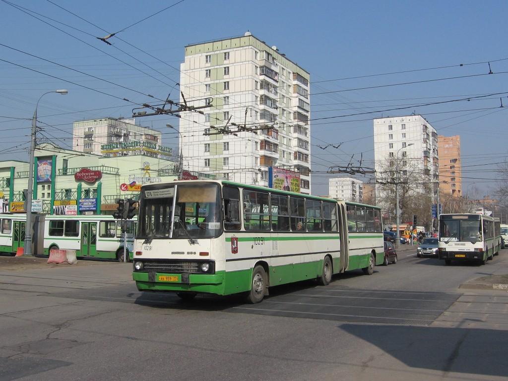 Москва, Ikarus 280.33M № 10291