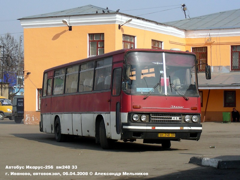 Владимирская область, Ikarus 256.74 № ВМ 248 33