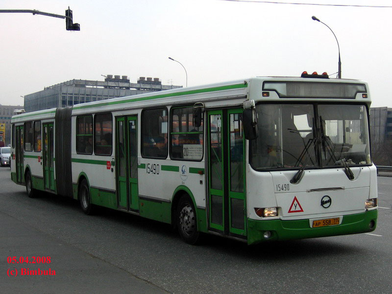 Moskwa, LiAZ-6212.01 Nr 15490