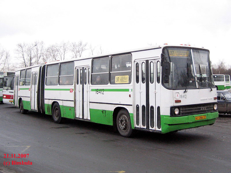 Москва, Ikarus 280.33M № 16412