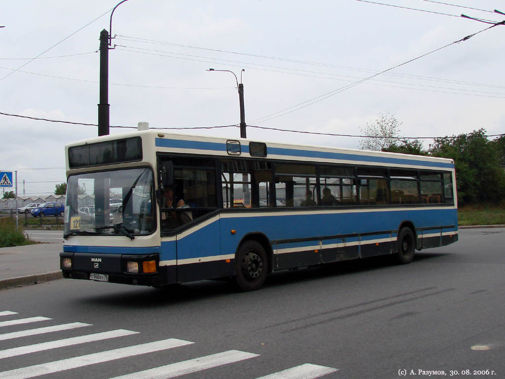 Санкт-Петербург, MAN 899 NL202 (München) № О 960 КУ 78