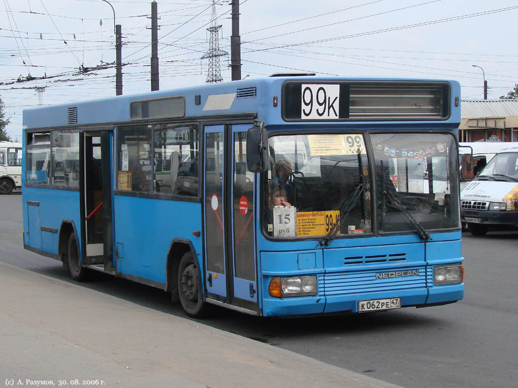 Saint Petersburg, Neoplan N409 # К 062 РЕ 47