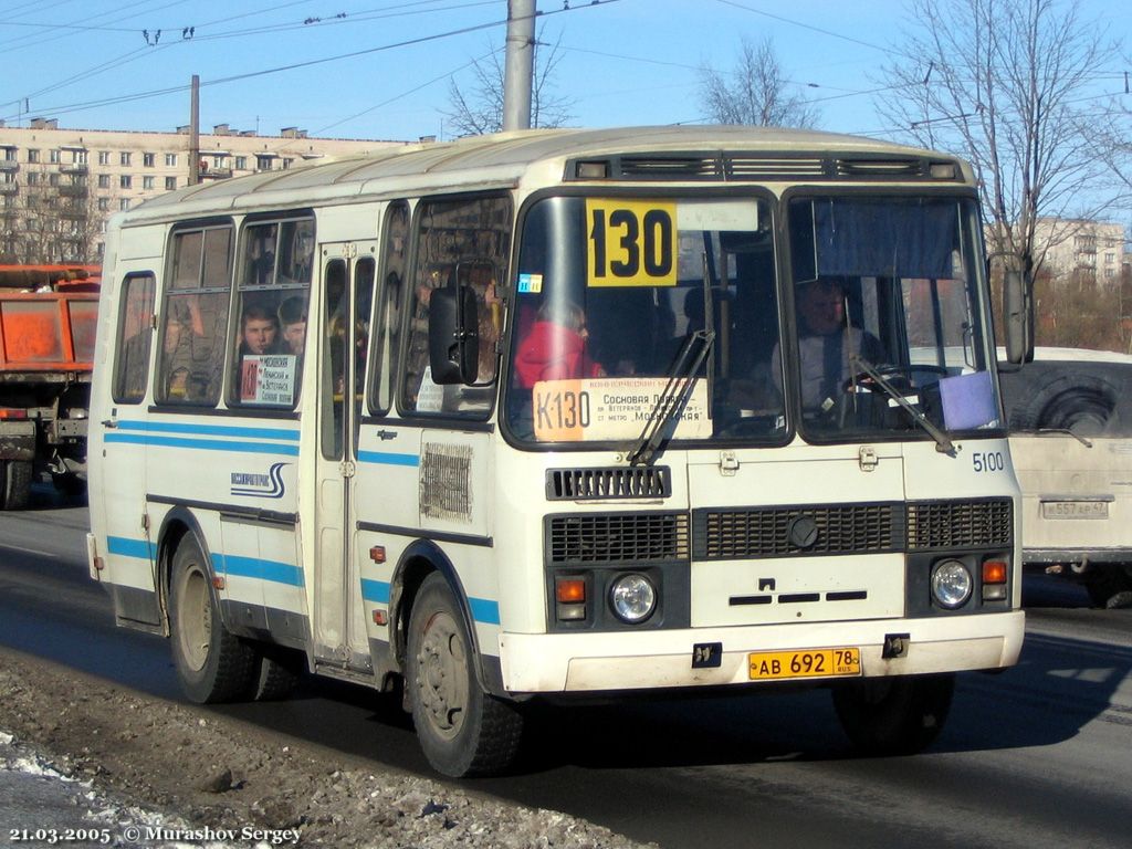Petrohrad, PAZ-32053 č. 5100