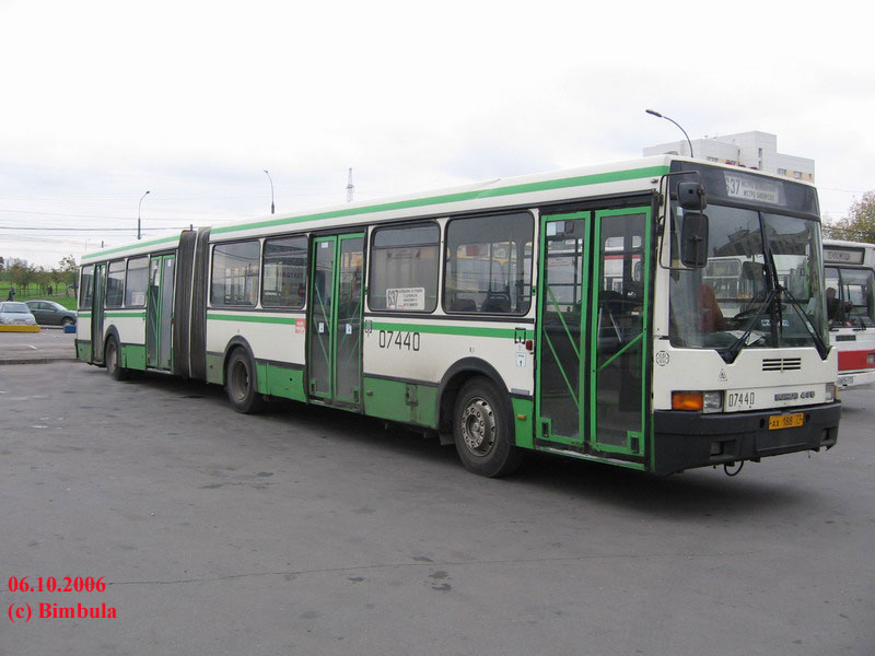 Москва, Ikarus 435.17 № 07440