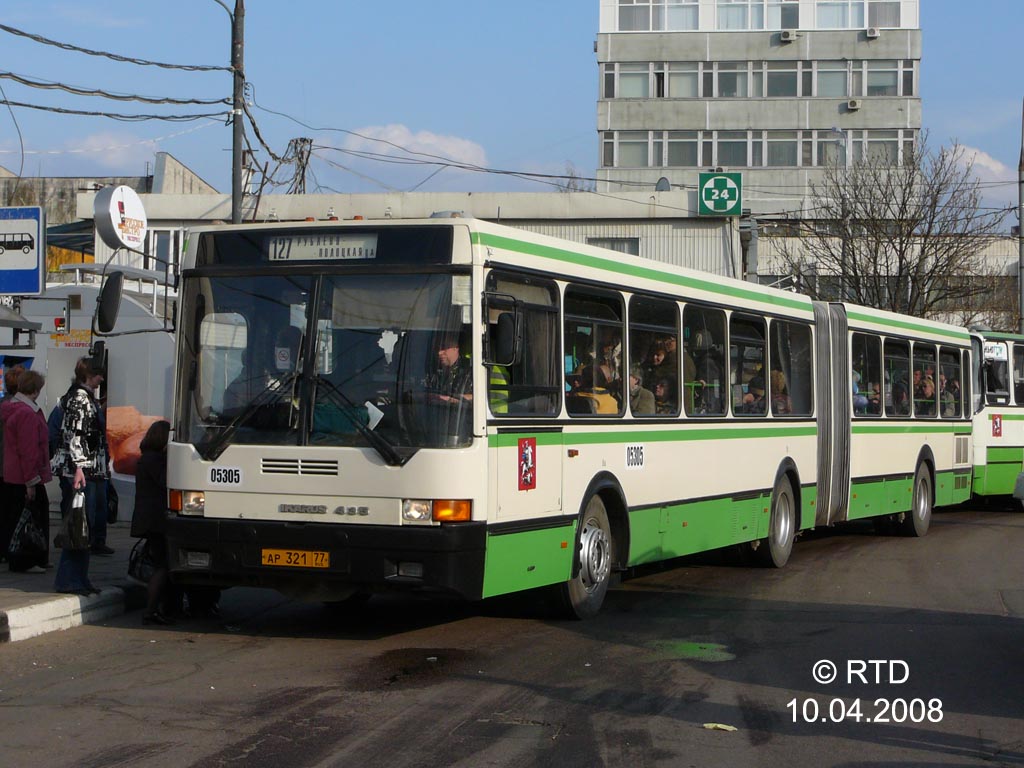 Москва, Ikarus 435.17 № 05305